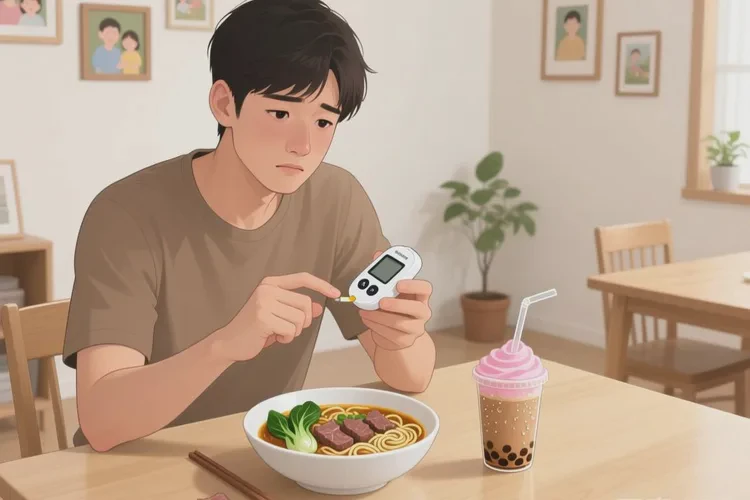 29岁中餐血糖14.3是怎么回事(图1)