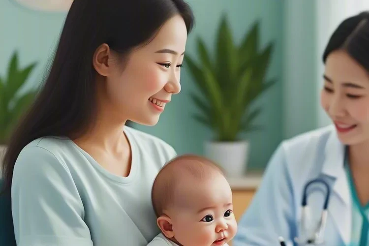 新生儿肚子上容易起湿疹能治愈吗(图1)