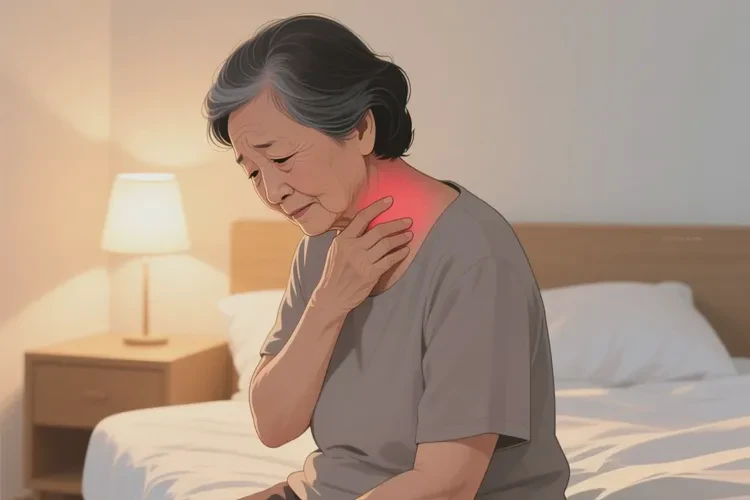 老年人脖子上出湿疹能治愈吗(图1)