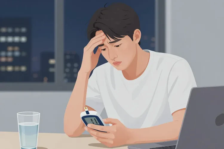 28岁睡前血糖17点8是怎么回事(图1)