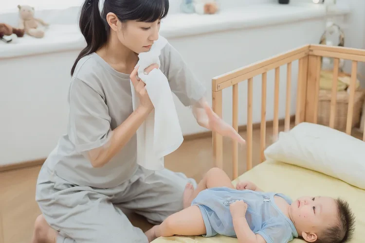 婴儿脖子偶尔长湿疹能不能治愈(图2)