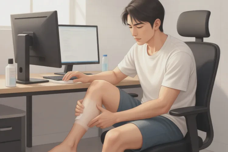 青年人小腿上出现湿疹能治愈吗(图2)