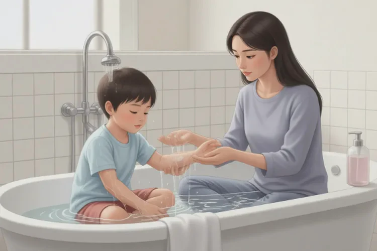 小孩手臂上长湿疹能不能治愈(图4)