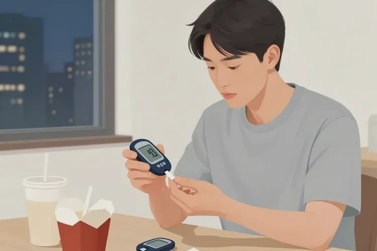 29岁晚餐血糖7.8是怎么回事(图1)