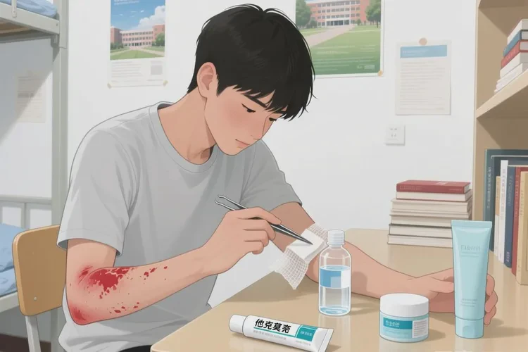 大学生手臂容易起湿疹能治愈吗(图1)