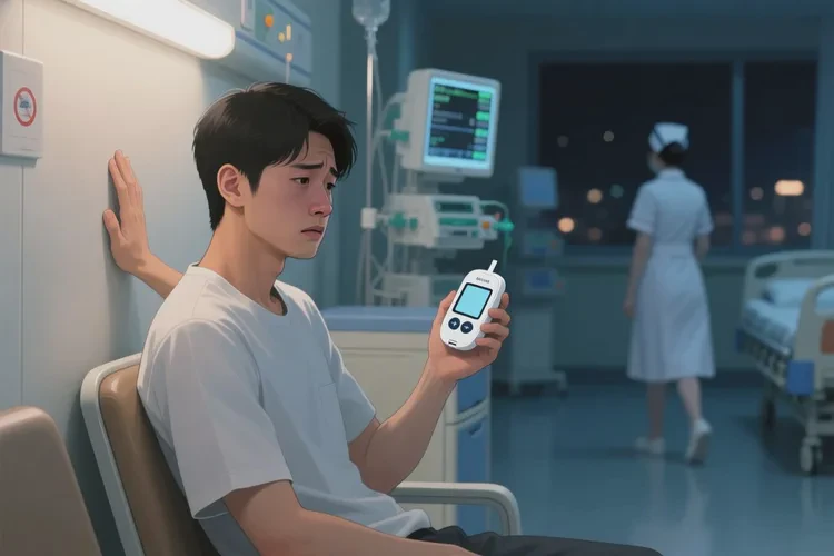 29岁晚餐血糖30.7是怎么回事(图1)