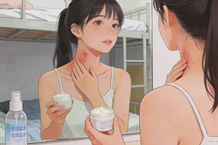 大学生脖子起湿疹能治愈吗(图2)