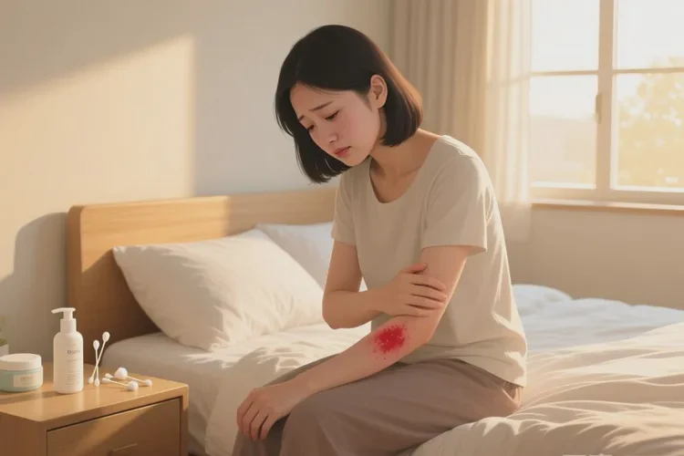 哺乳期妈妈四肢起湿疹能治愈吗(图1)