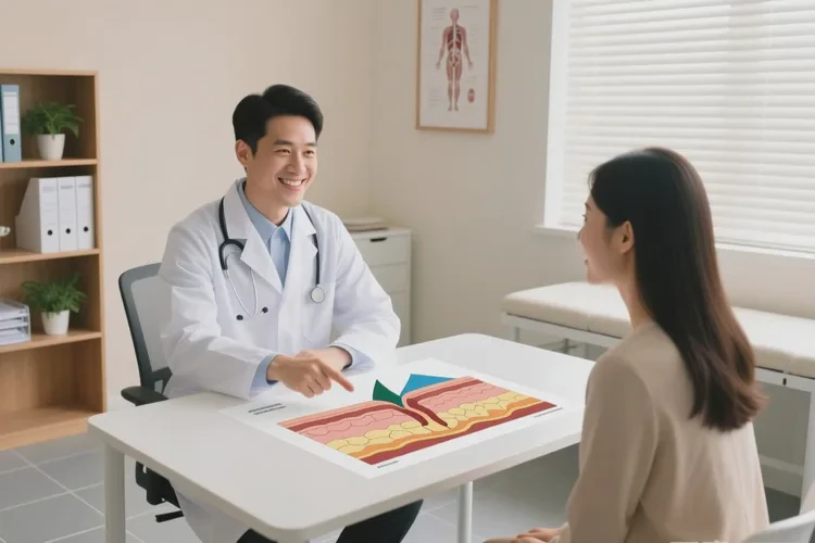 女人小腿偶尔长湿疹能治愈吗(图3)