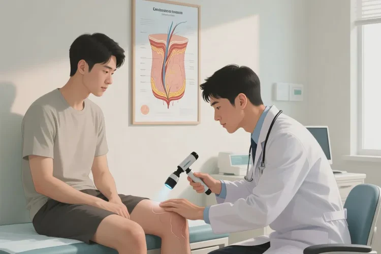 男人大腿长湿疹能治愈吗(图4)