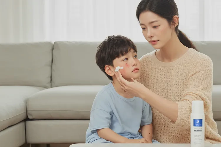 孩子脸上偶尔长湿疹能不能治愈(图1)