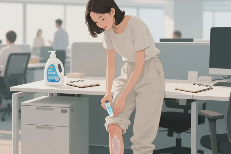 女人小腿有湿疹能治愈吗(图2)