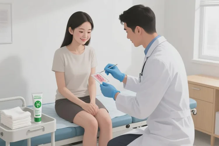 女生大腿长湿疹能治愈吗(图3)