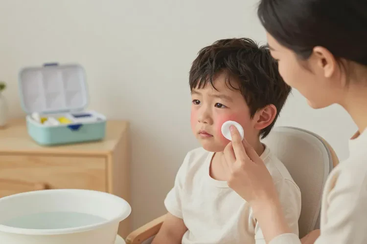 小学生脸上容易长湿疹能治愈吗(图1)