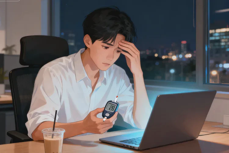 28岁中午血糖20点6是怎么回事(图1)