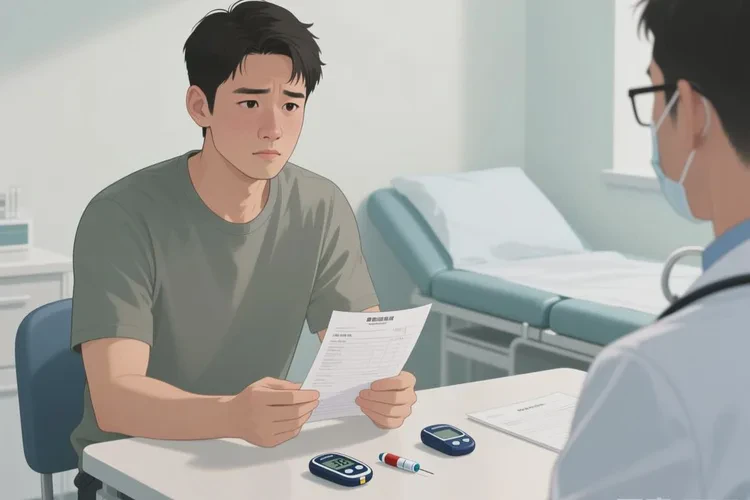 28岁中午血糖12点2是怎么回事(图1)