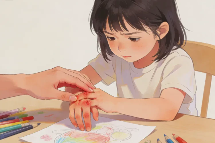 小儿手上经常长湿疹能治愈吗(图2)