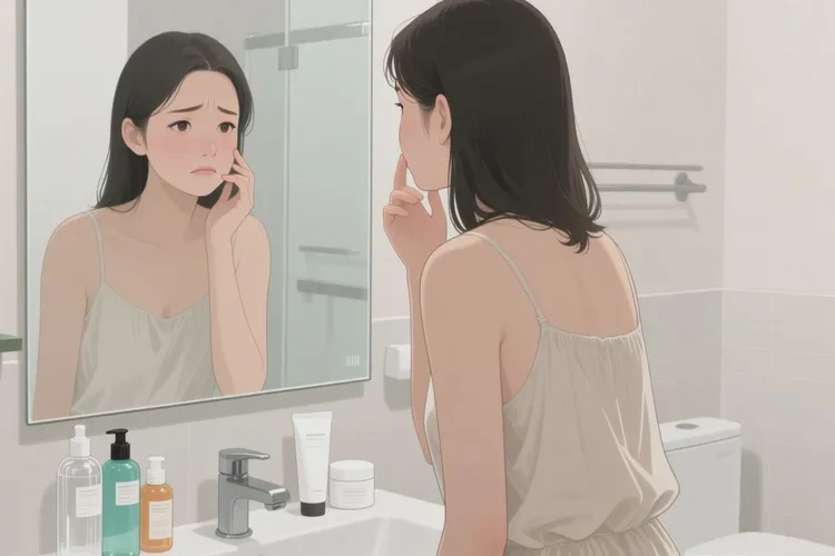 女性面部起湿疹能治愈吗(图1)