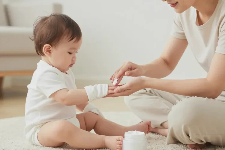 新生儿手上起湿疹可以治愈吗(图2)