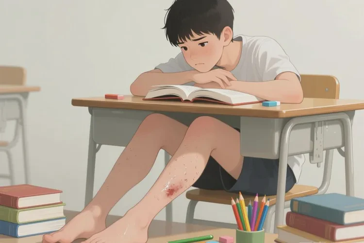 青少年小腿上出现湿疹能治愈吗(图2)