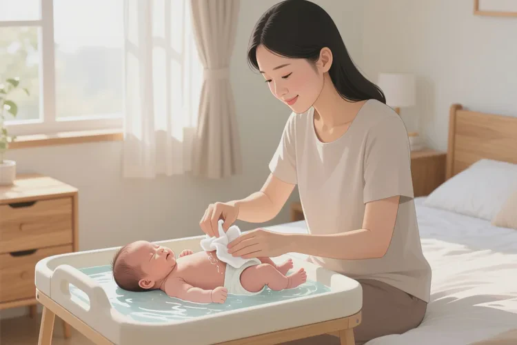 新生儿屁股上出湿疹能治愈吗(图1)