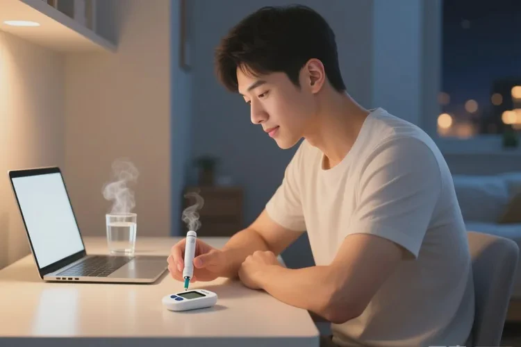 28岁晚上血糖6.7是怎么回事(图1)