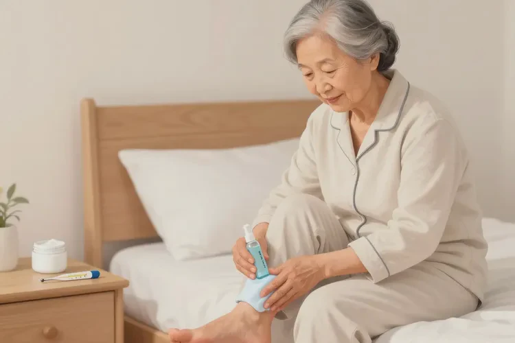 高龄老人脚上经常起湿疹能治愈吗(图1)