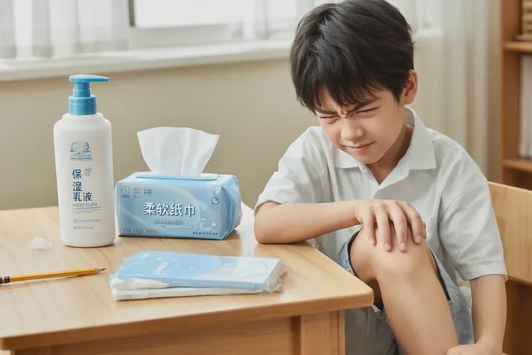 小学生肛周经常起湿疹能治愈吗(图1)