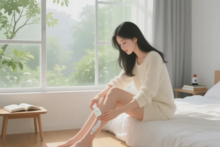 女生小腿上出现湿疹可以治愈吗(图1)