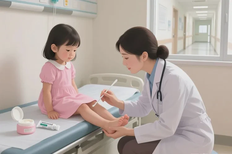 小孩脚上有湿疹能不能治愈(图2)