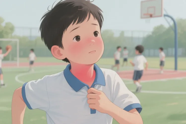 小学生脖子容易长湿疹能治愈吗(图1)