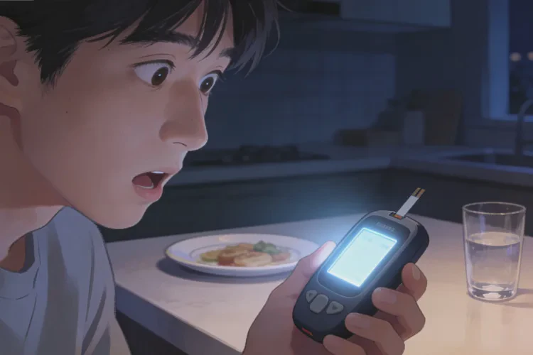 29岁晚餐血糖22.2是怎么回事(图1)