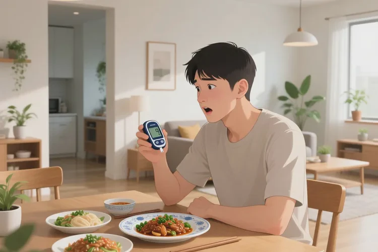 29岁中餐血糖17.8是怎么回事(图1)