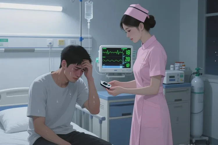 28岁晚上血糖24.2是怎么回事(图1)