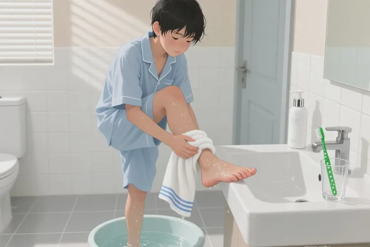 中学生脚上容易起湿疹能治愈吗(图3)