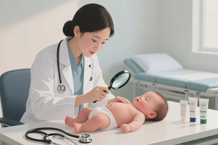 婴幼儿肚子上出湿疹能不能治愈(图4)