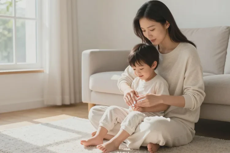 小孩脸上长湿疹能不能治愈(图1)