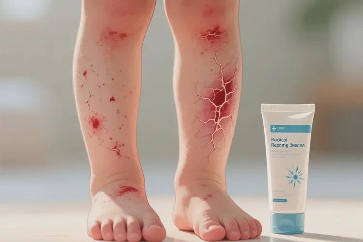 小学生大腿容易长湿疹能治愈吗(图2)