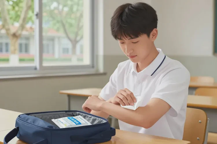 中学生手臂经常长湿疹能治愈吗(图1)