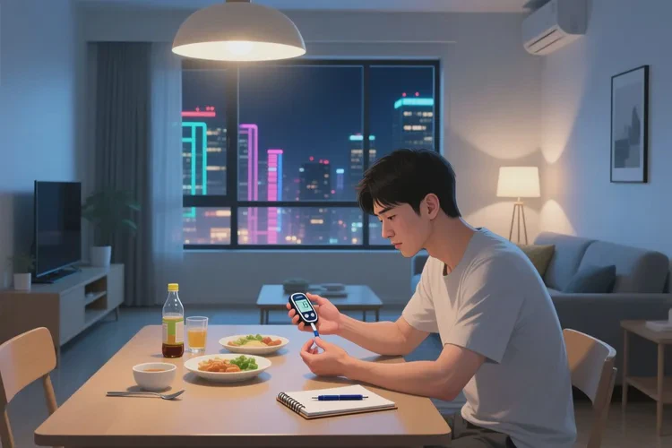 28岁晚上血糖20点6是怎么回事(图1)