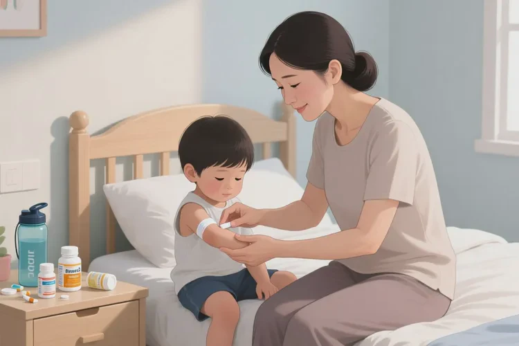 青少年手臂偶尔起湿疹能治愈吗(图2)