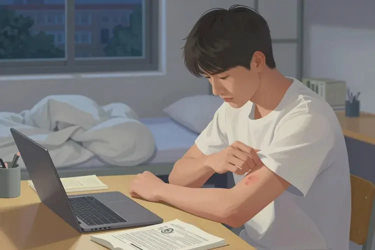 大学生手臂上经常长湿疹能治愈吗(图1)