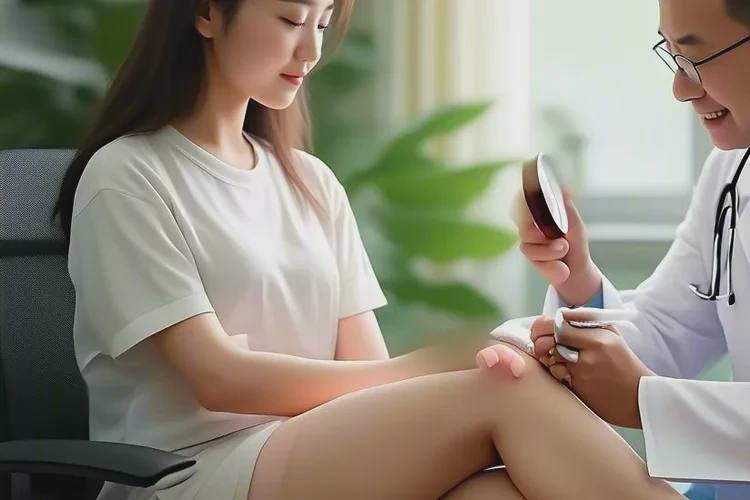 大学生大腿出现湿疹能治愈吗(图1)