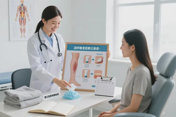 女生小腿容易长湿疹能治愈吗(图4)