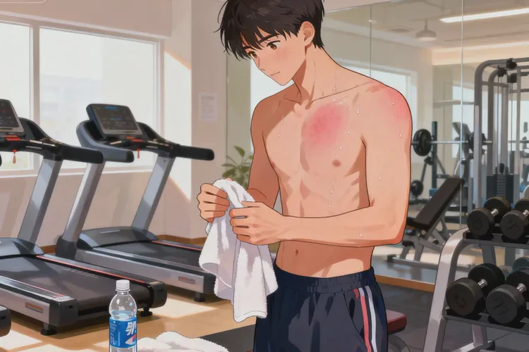 男性身上容易起湿疹能治愈吗(图1)