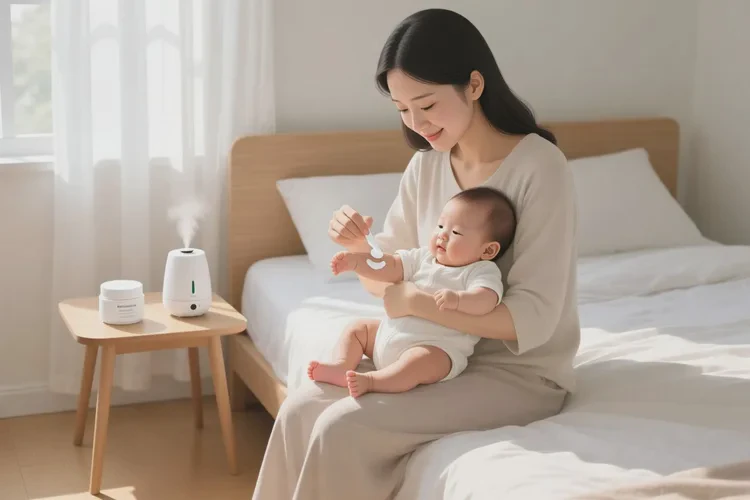 新生儿手臂上经常起湿疹能治愈吗(图1)