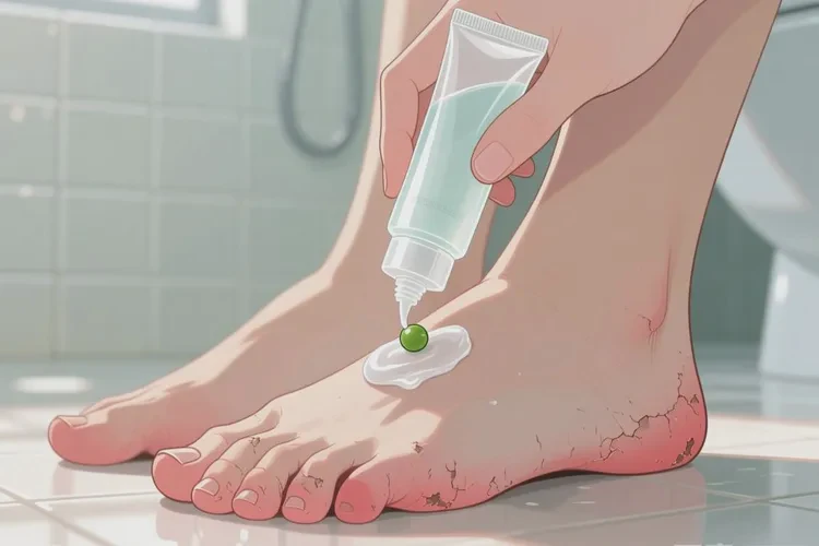 中学生脚上偶尔长湿疹能治愈吗(图2)