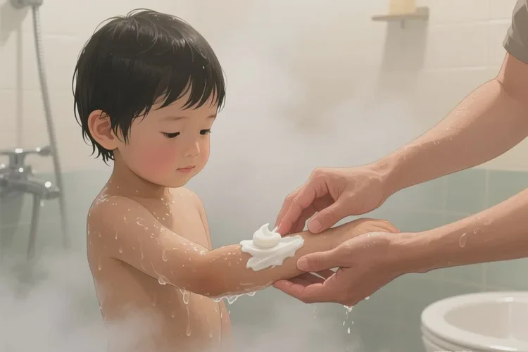 小儿手臂上起湿疹能治愈吗(图2)