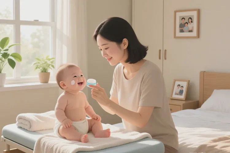 婴幼儿手臂容易长湿疹能不能治愈(图1)