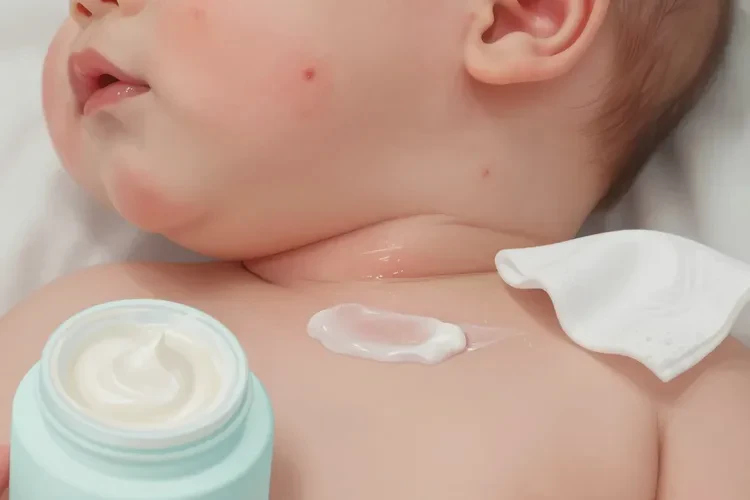 新生儿脖子起湿疹能治愈吗(图2)